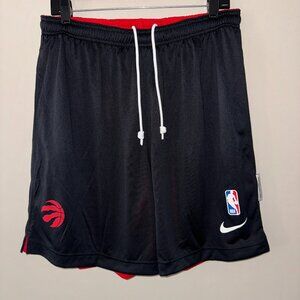 Nike Toronto Raptors NBA Team Issue On-Court Reversible Practice Shorts L-Tall
